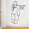 Vinilos Decorativo Los Simpson Pared