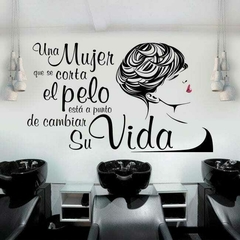 Vinilos Decorativo Peluqueria - Local