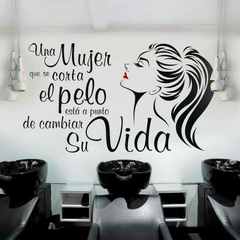 Vinilos Decorativo Peluqueria - Local
