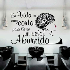 Vinilos Decorativo Peluqueria - Local