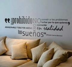 Vinilos Decorativo Frases Motivacionales