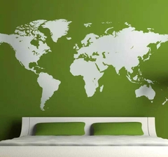 Vinilos Decorativo Mapa - Mundo