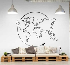 Vinilos Decorativo Mapa - Mundo
