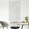 Vinilos Pared Living, Habitaciones, Galerias
