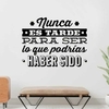Vinilos Decorativo Frases Motivacionales