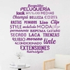 Vinilos Pared Living, Habitaciones, Galerias