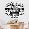 Vinilos Decorativo Frases Motivacionales