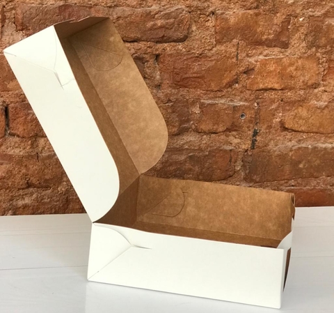 Caja de Torta / Desayuno 24x24x12cm - comprar online