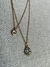 cadena doble brillante