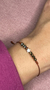 pulsera mostacillas y estrellita