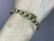 pulsera trenzada hojita