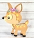 Cartel luminoso “Bambi”(sin aplique flores)