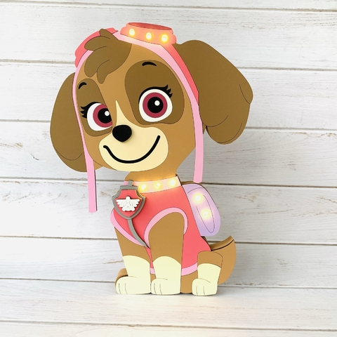 Cartel luminoso ”Skye” - Paw Patrol