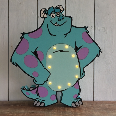 Cartel luminoso “Sullivan” Monster Inc