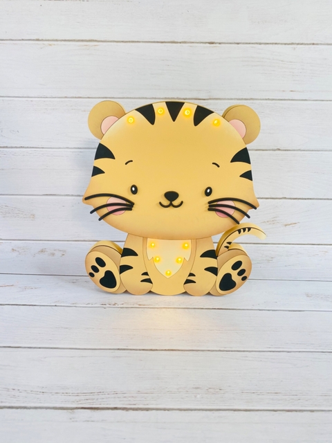 Cartel luminoso “Tigre Bebe"