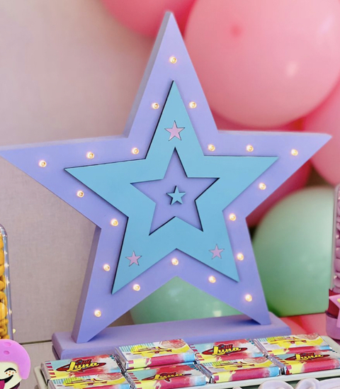 Cartel luminoso “Estrella”