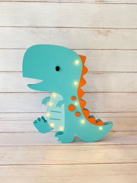 Cartel luminoso “Dino bebé”