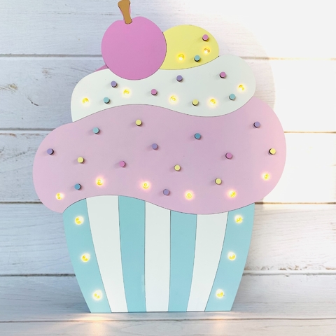 Cartel luminoso “Cupcake”
