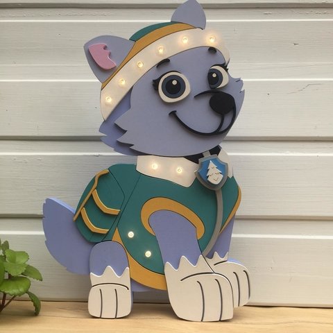 Cartel luminoso ”Everest” - Paw Patrol