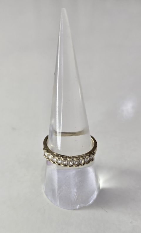 Anillo Dorado con strass - comprar online