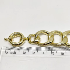 GARGANTILHA CHOKER CORRENTE LUXO SEMIJOIA