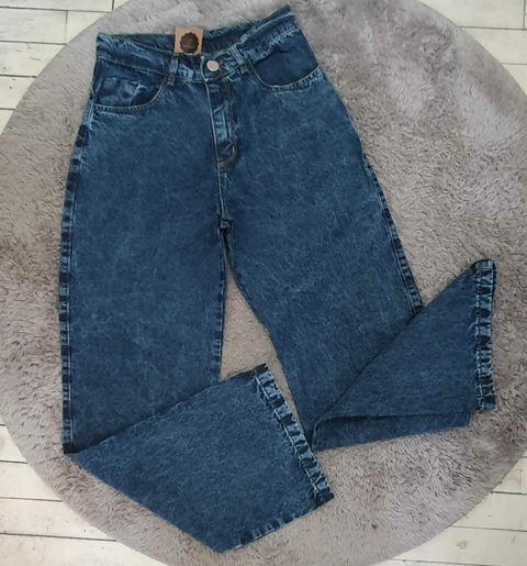 Jean Wide Leg Sara Azul