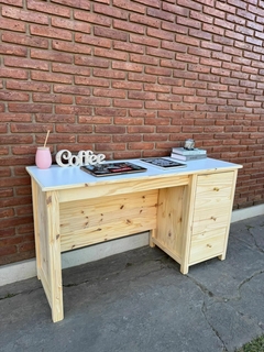 Escritorio Estanciero II tapa de melamina