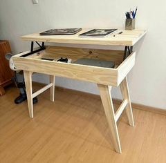 Escritorio retro tapa elevable en internet