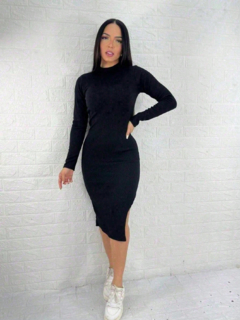 A-Lows A&L Vestido Longa Manga Longa Ana Ruga