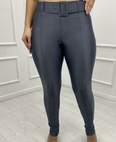 A&L Calça Skinny Feminina Estilo Legging Super Luxo Com Cinto Fixo - A-Lows