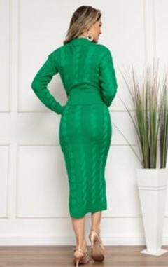 A-Lows conjunto de saia trico - loja online