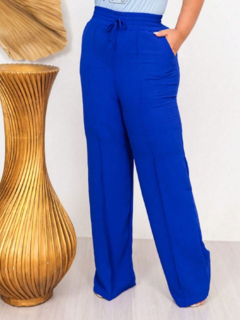 A-Lows S&S Calça Feminina Duna plus size Social Elástico no Cós C/ Bolso 188841/02 - A-Lows