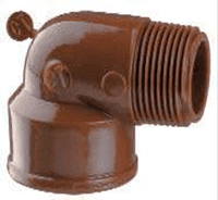 Codo MH 90° 1/2" Conectando (100u.)