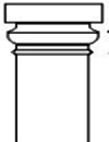 Tubo PVC 315mm x 4m liso sin cabeza p/encofrado de columnas