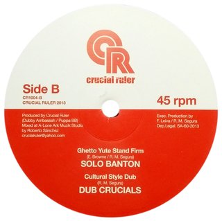 10" Jah Rueben Mystic/Solo Banton - Give Thanks and Praises/Ghetto Yute Stand Firm [NM]