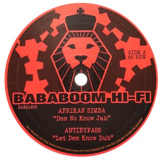 12" Afrikan Simba/Paco Ten - Dem No Know Jah/Upright [NM]