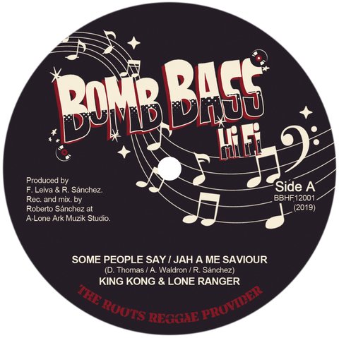 12" King Kong/Lone Ranger - Some People Say/Jah A Me Saviour [NM]