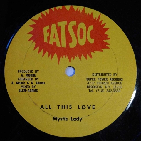 12" Mystic Lady - All This Love/Version [VG+]