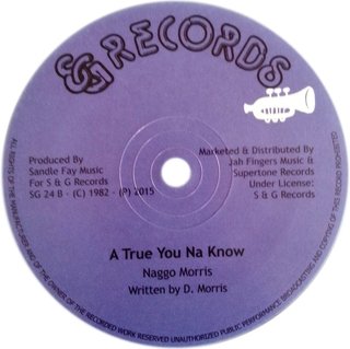 12" Naggo Morris - Going Places/A True You Na Know [NM] - comprar online