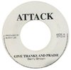 7" Barry Brown - Give Thanks and Praise/Version [VG+]