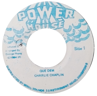 7" Charlie Chaplin - Que Dem/Version [VG+]