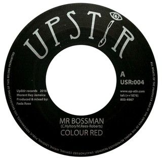 7" Colour Red/Fada Ress - Mr. Bossman/Boss of Dub [NM]