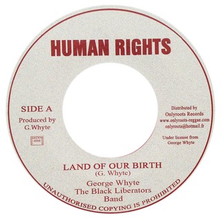 7" George Whyte - Land Of Our Birth/Native Version [VG+]