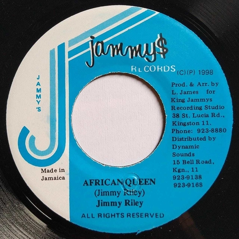 7" Jimmy Riley - African Queen/Version [NM]