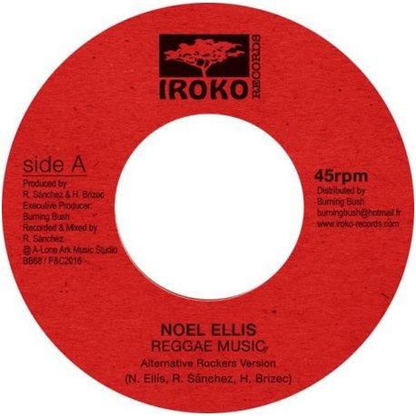 7" Noel Ellis - Reggae Music/Dub [NM]