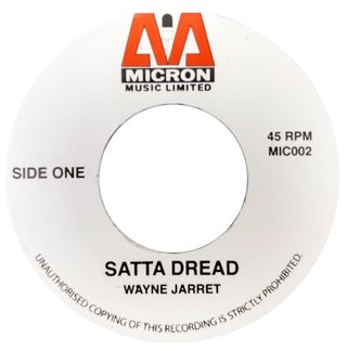 7" Wayne Jarrett - Satta Dread/Version [NM]