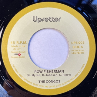 7" Congos - Row Fisherman/Congo Dub [NM]