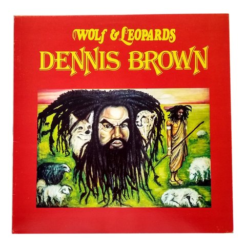 LP Dennis Brown - Wolf & Leopards (JA Press) [VG]