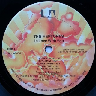 LP Heptones - In Love With You (Original Press) [VG+] na internet