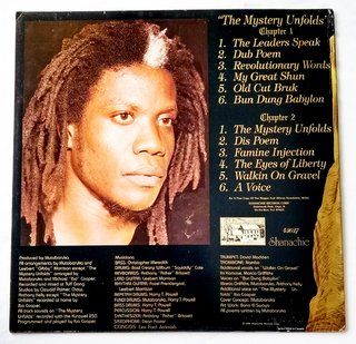 LP Mutabaruka - The Mystery Unfolds (Original Press) [VG+] - comprar online